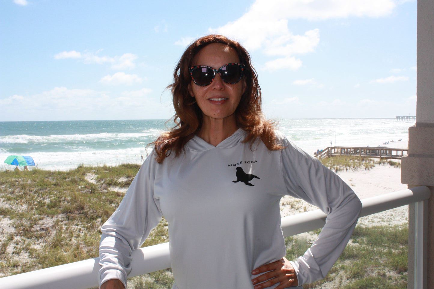 Unisex - Mode Foca Fishing Adult Long Sleeve Performance Hood
