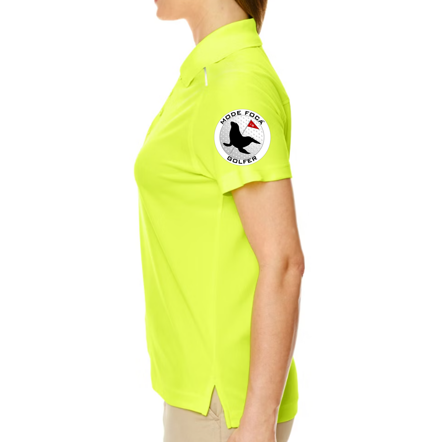 Ladies - Mode Foca Golfer Performance Piqué Polo Shirt